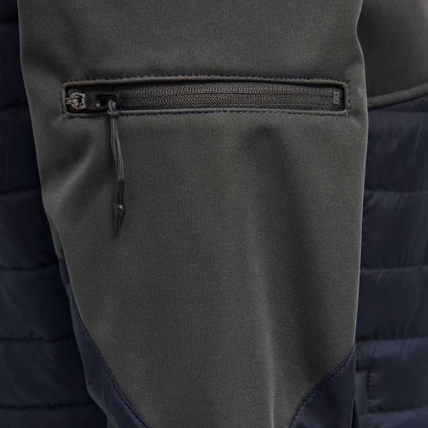 Hummel Jakke North Hybrid Brun,Blå M Kvinde