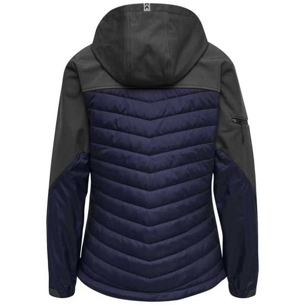 Hummel Jakke North Hybrid Brun,Blå M Kvinde