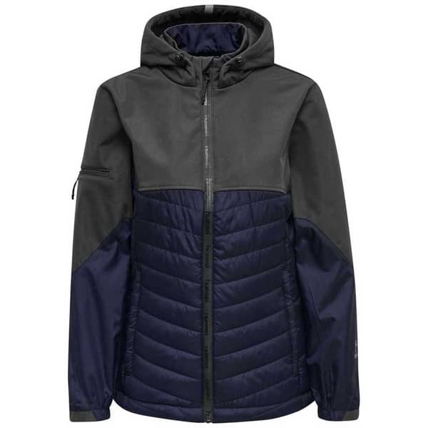 Hummel Jakke North Hybrid Brun,Blå M Kvinde