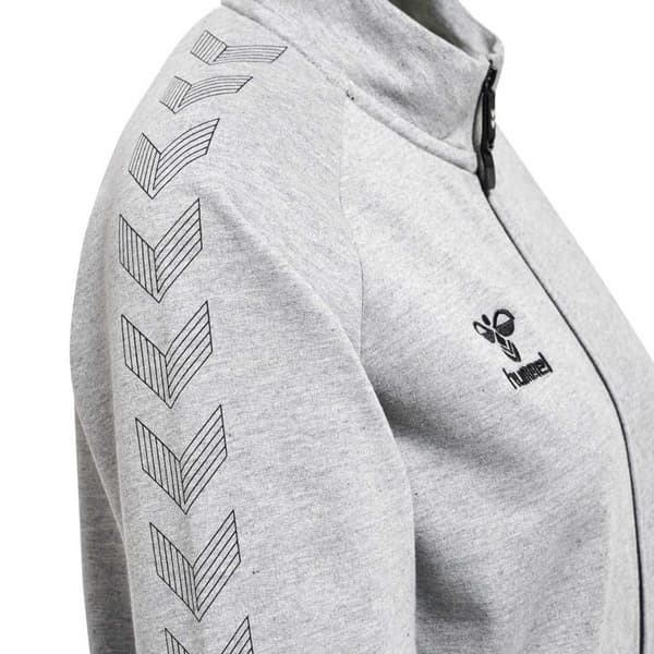 Hummel Jakke Move Grid Cotton Grå L Kvinde