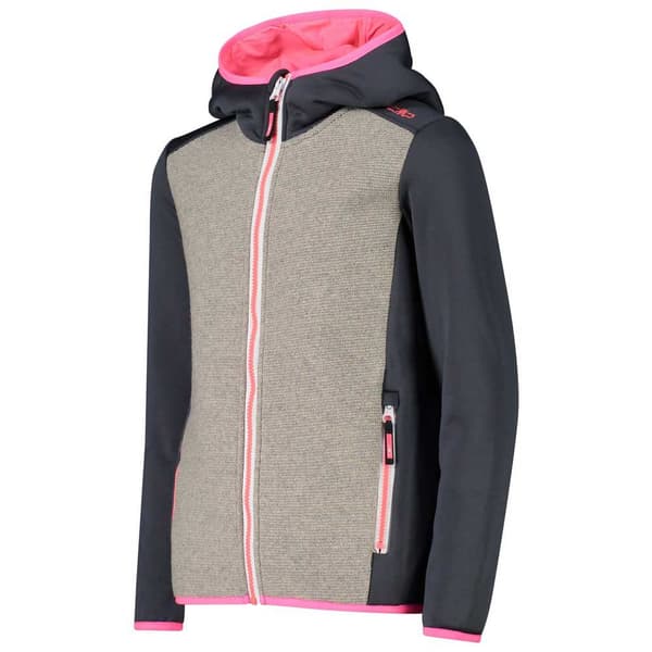 Cmp Jacka Fix Hood Girl 30m2175 Grå 10 Years