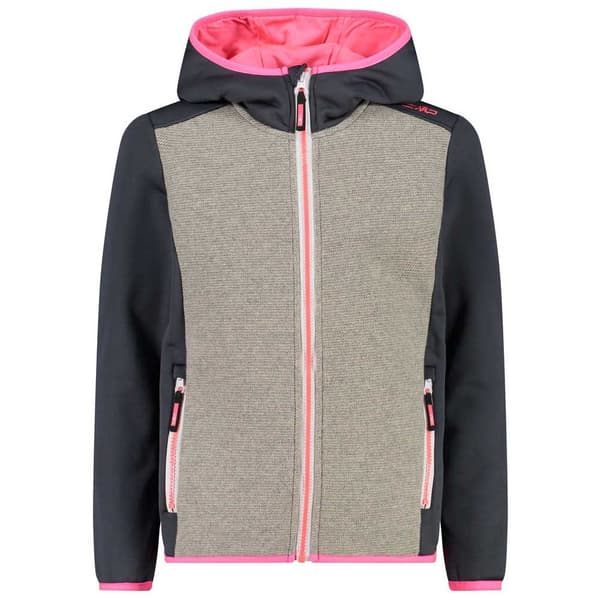Cmp Jacka Fix Hood Girl 30m2175 Grå 10 Years