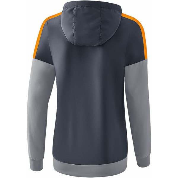 Erima Hættejakke Tracktop Squad Grå 34 Kvinde