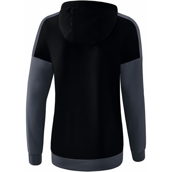 Erima Hættejakke Tracktop Squad Sort 40 Kvinde