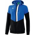 Miniatyrbillede 1 af 2: Erima Hættejakke Tracktop Squad Blå 44 Kvinde