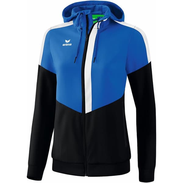 Erima Hættejakke Tracktop Squad Blå 42 Kvinde