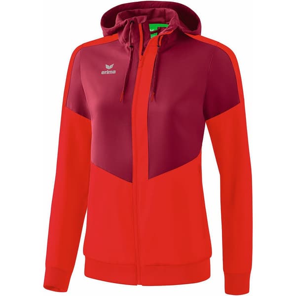 Erima Hættejakke Tracktop Squad Lilla 44 Kvinde