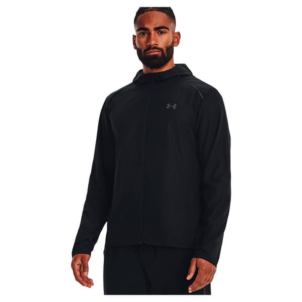 Under Armour Regnjakke Storm Run Sort 2XL Mand