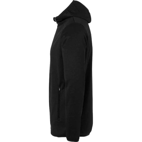 Uhlsport Fleece Med Fuld Lynlås Essential Sort L Mand