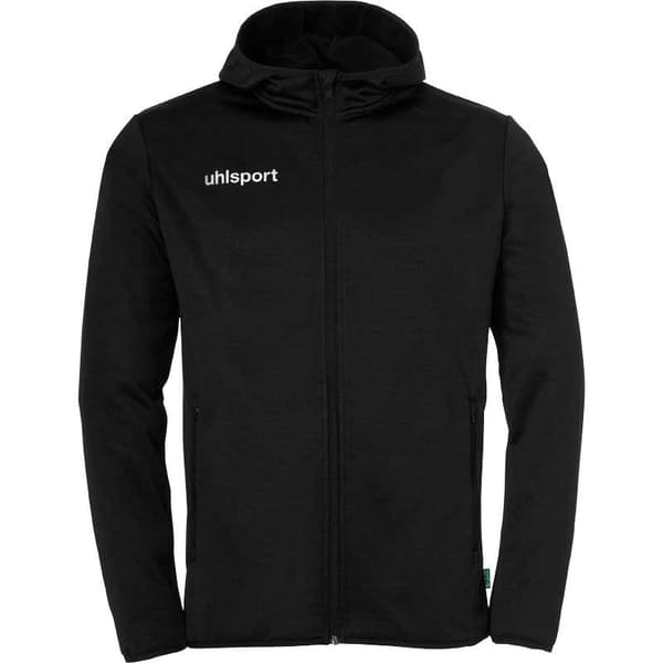 Uhlsport Fleece Med Fuld Lynlås Essential Sort XL Mand