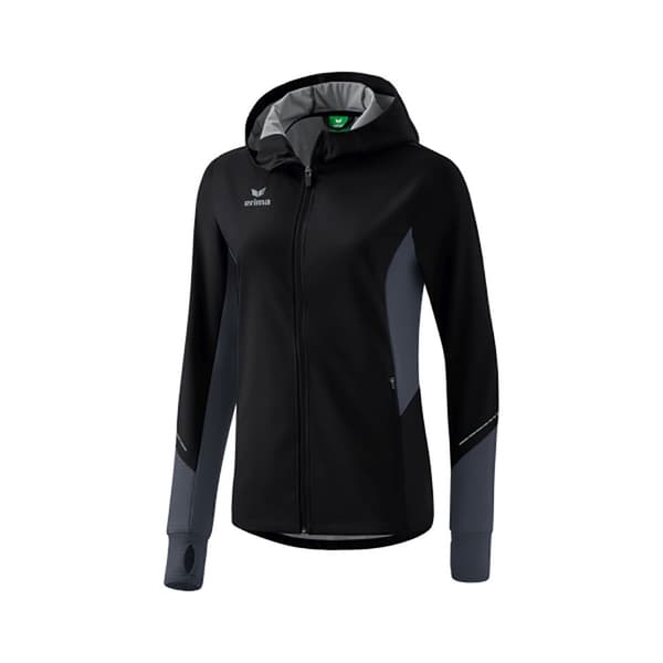 Erima Jakke Racing Running Sort 42 Kvinde