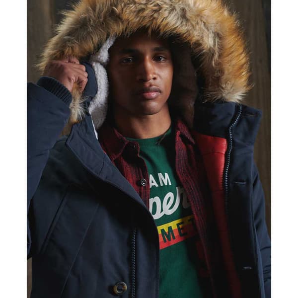 Superdry Jakke Everest Blå XS Mand