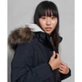 Miniatyrbild 3 av 5: Superdry Faux Fur Everest Jacka Longline Svart XS Kvinna