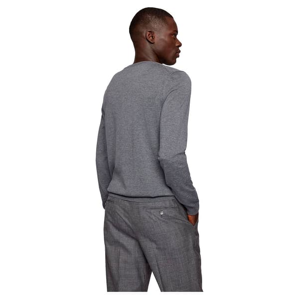 Boss V-hals Sweater Melba-p Grå M Mand