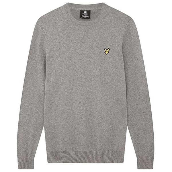 Lyle & Scott Sweater Kn400vc Grå L Mand