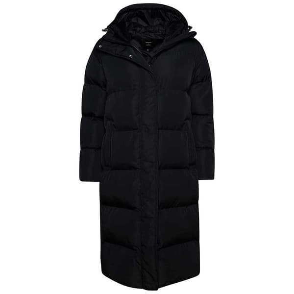Superdry Jacka Studios Longline Duvet Svart 14 Kvinna