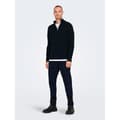 Miniatyrbillede 5 af 7: Only & Sons Sweater Med Halv Lynlås Phil Regular 12 Sort XL Mand