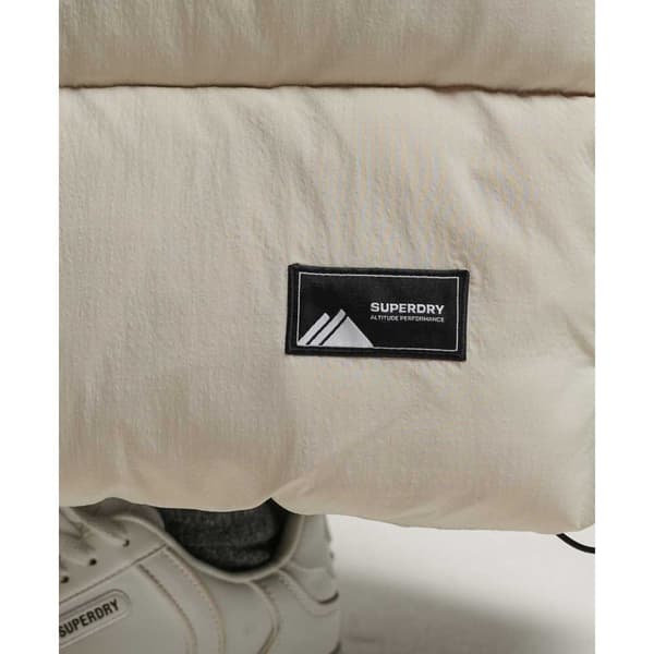 Superdry Jacka Code Sl Touchline Padded Nh Grå M Kvinna