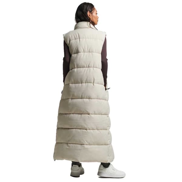 Superdry Jacka Code Sl Touchline Padded Nh Grå M Kvinna