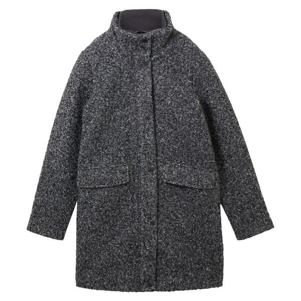Tom Tailor Täcka 1037586 Boucle Grå XL Kvinna