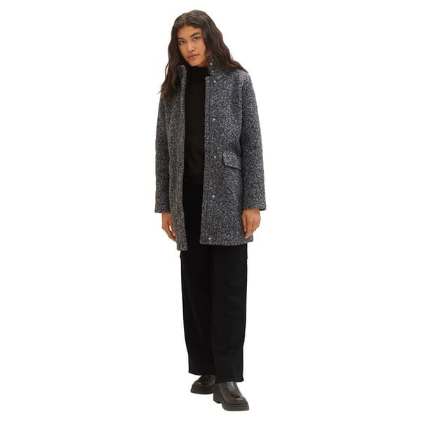 Tom Tailor Täcka 1037586 Boucle Grå XL Kvinna
