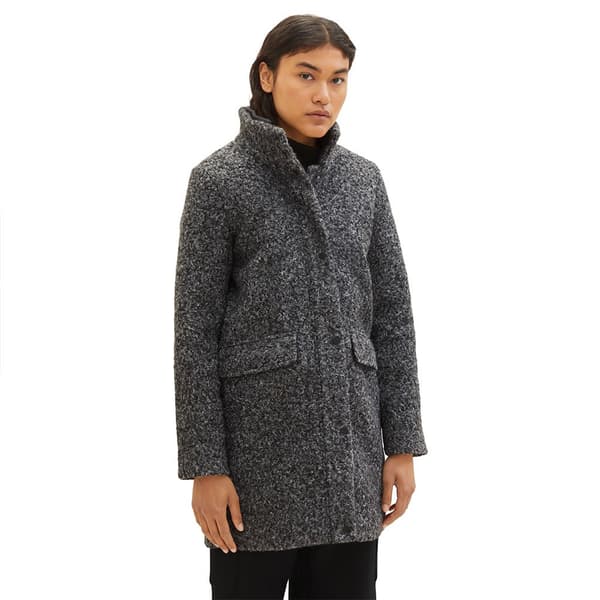 Tom Tailor Täcka 1037586 Boucle Grå XL Kvinna