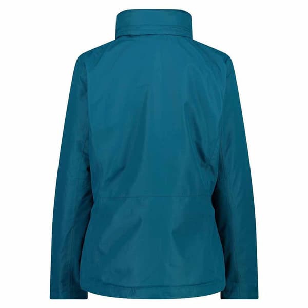 Cmp Jakke Zip Hood Detachable Inner 32z1436d Blå S Kvinde