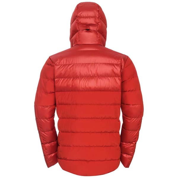 Odlo Jakke Severin N-thermic Hooded Rød M Mand