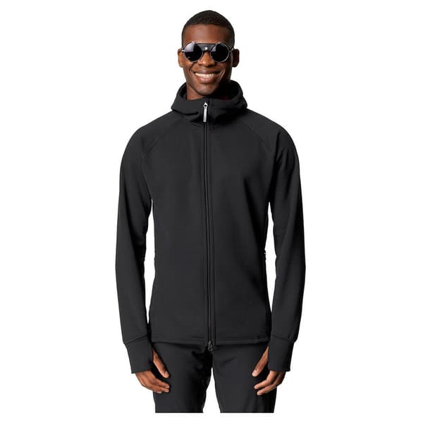 Houdini Mono Air Hupullinen Fleecetakki Musta S Mies