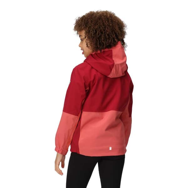 Regatta Junior Hoodie Regnjacka Hydrate Viii 3 In 1 Röd 11-12 Years Pojke