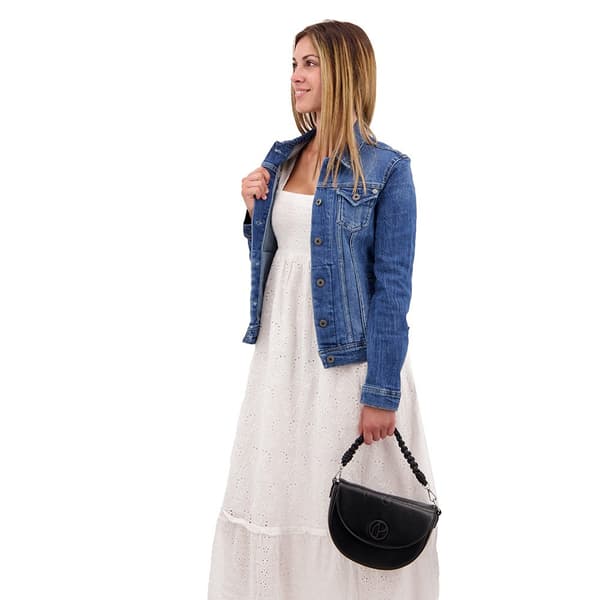 Pepe Jeans Denimjakke Thrift Sort S Kvinde
