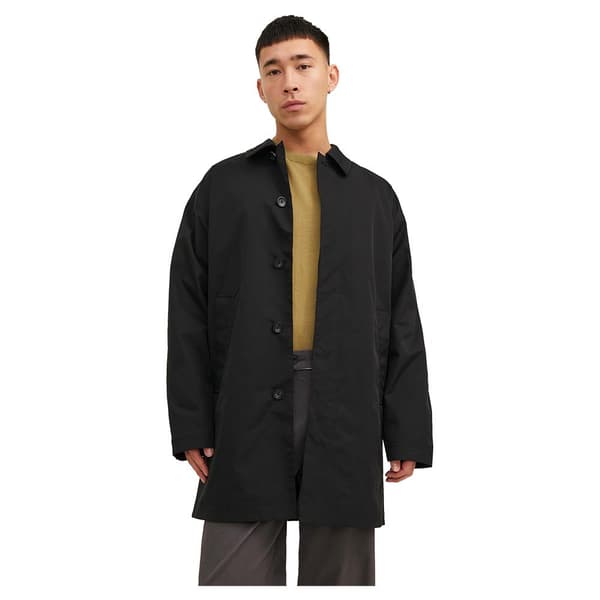 Jack & Jones Frakke Crease Mac Sort XS Mand