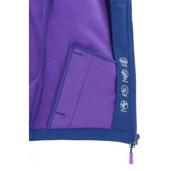 Equikids Jakke Softshell Amandine Blå 6 Years