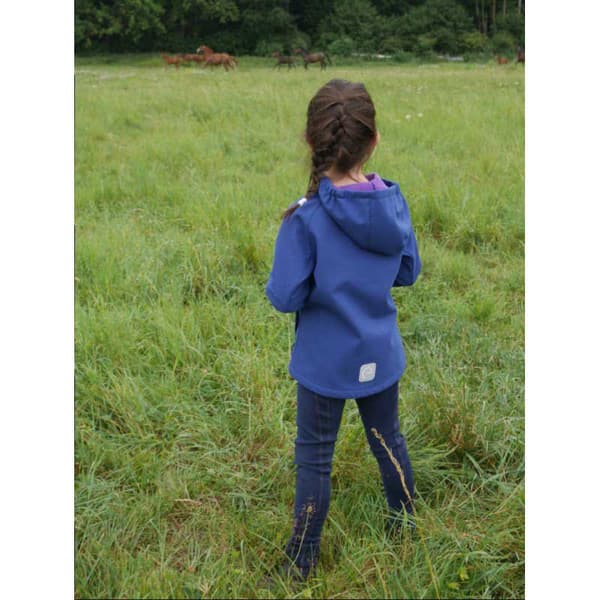 Equikids Jakke Softshell Amandine Blå 6 Years