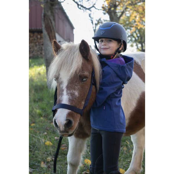 Equikids Jakke Softshell Amandine Blå 6 Years
