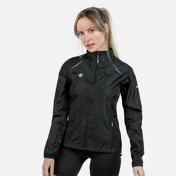 Izas Jakke Sidney W Sort XS Kvinde