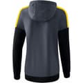 Miniatyrbillede 2 af 2: Erima Hættejakke Tracktop Squad Grå 40 Kvinde
