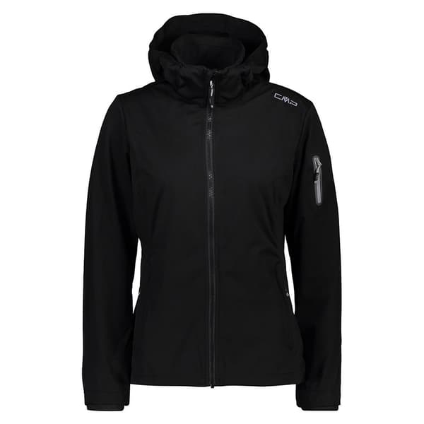 Cmp Jakke Light Softshell 39a5016 Sort 2XS Kvinde