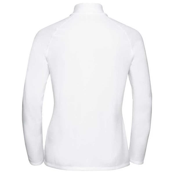 Odlo Besso 1/2 Postinumero Fleece Valkoinen S Nainen
