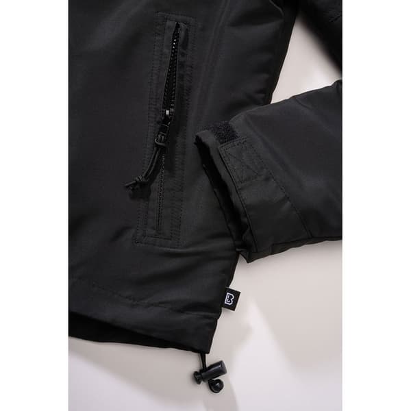 Brandit Vindjakke Sort 5XL Kvinde