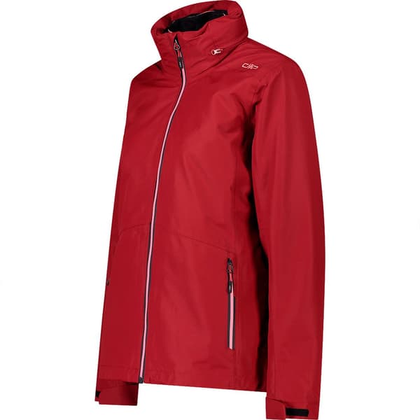 Cmp Jacka Zip Hood Detachable Inner 32z1436d Röd 2XS Kvinna