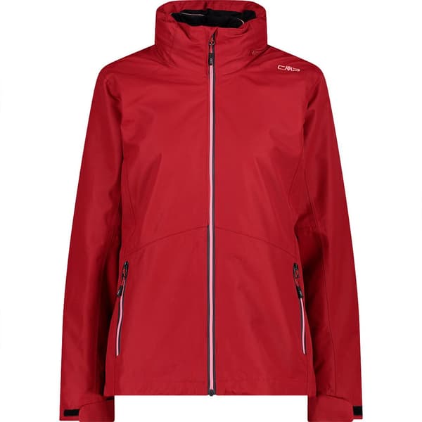 Cmp Jacka Zip Hood Detachable Inner 32z1436d Röd 2XS Kvinna