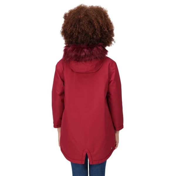 Regatta Parka Adelyn Rød 7-8 Years Dreng