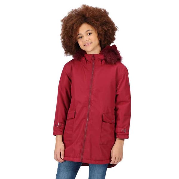 Regatta Parka Adelyn Rød 7-8 Years Dreng