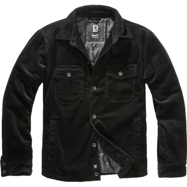 Brandit Jacka Corduroy Svart M Man