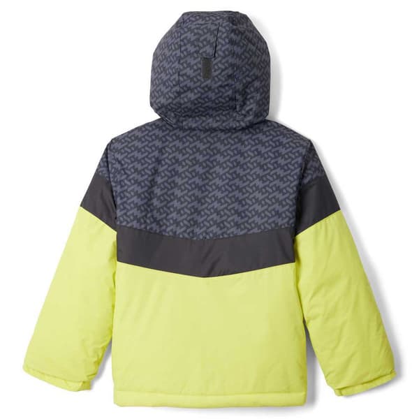 Columbia Regnjacka Med Full Dragkedja Lightning Lift™ ii Gul XL Pojke