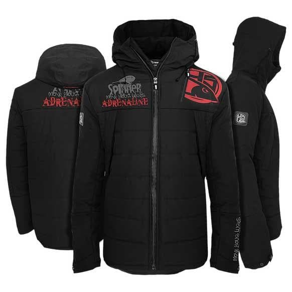 Hotspot Design Jacka Spinning Adrenaline Svart XL Man