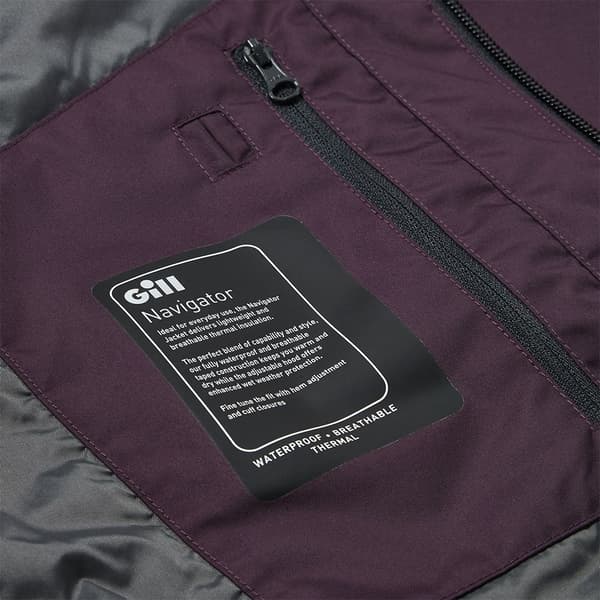 Gill Jakke Navigator Lilla 36 Kvinde