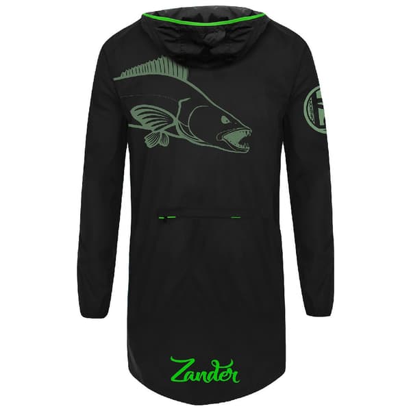 Hotspot Design Regnjakke K-way Zander Mania Sort L Mand
