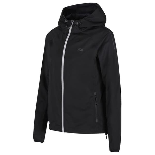 Zone3 Hættejakke Softshell Sort L Kvinde